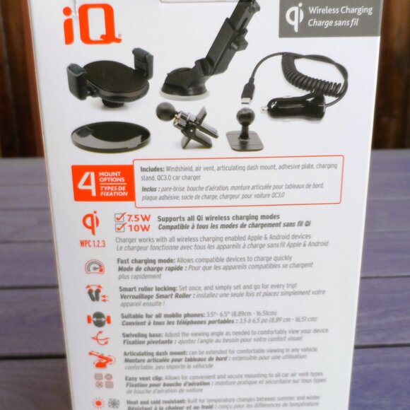 Smart roller wirelees charging mount- $10, NEW - Picture 4 of 7